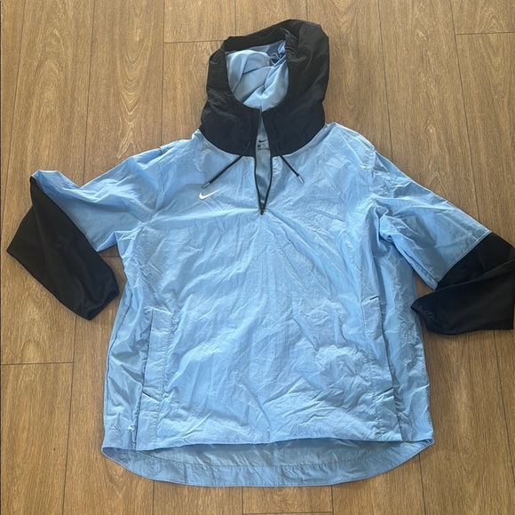 Nike Blue and Black Windbreaker Jacket XXL - Picture 1 of 4
